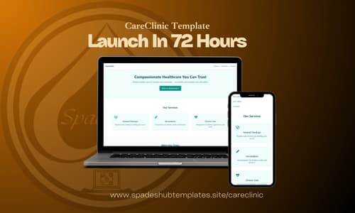 Care Clinic – Website Template Preview