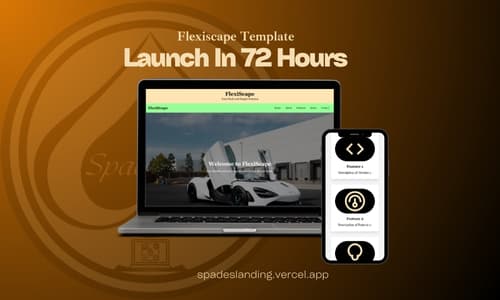 FlexiScape Website Template – Website Template Preview