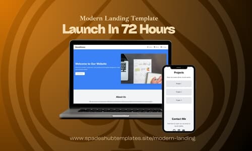 Modern Landing Page Template