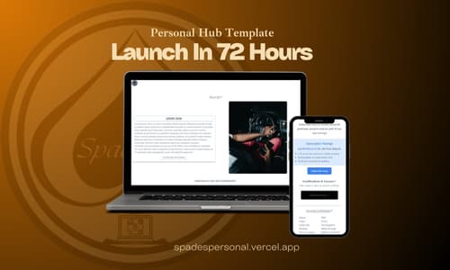 PersonalHub Website Template