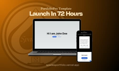 Portfolio Pro Website Template